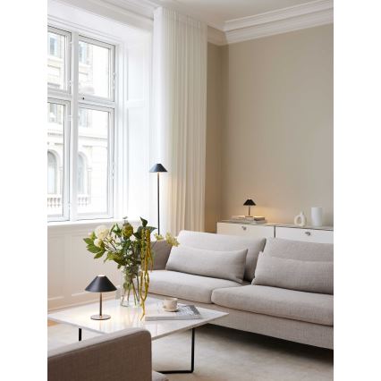 Halo Design 800803 - Lampe de table extérieure rechargeable à LED dimmable HYGGE LED/3W/4000 mAh IP54 noire