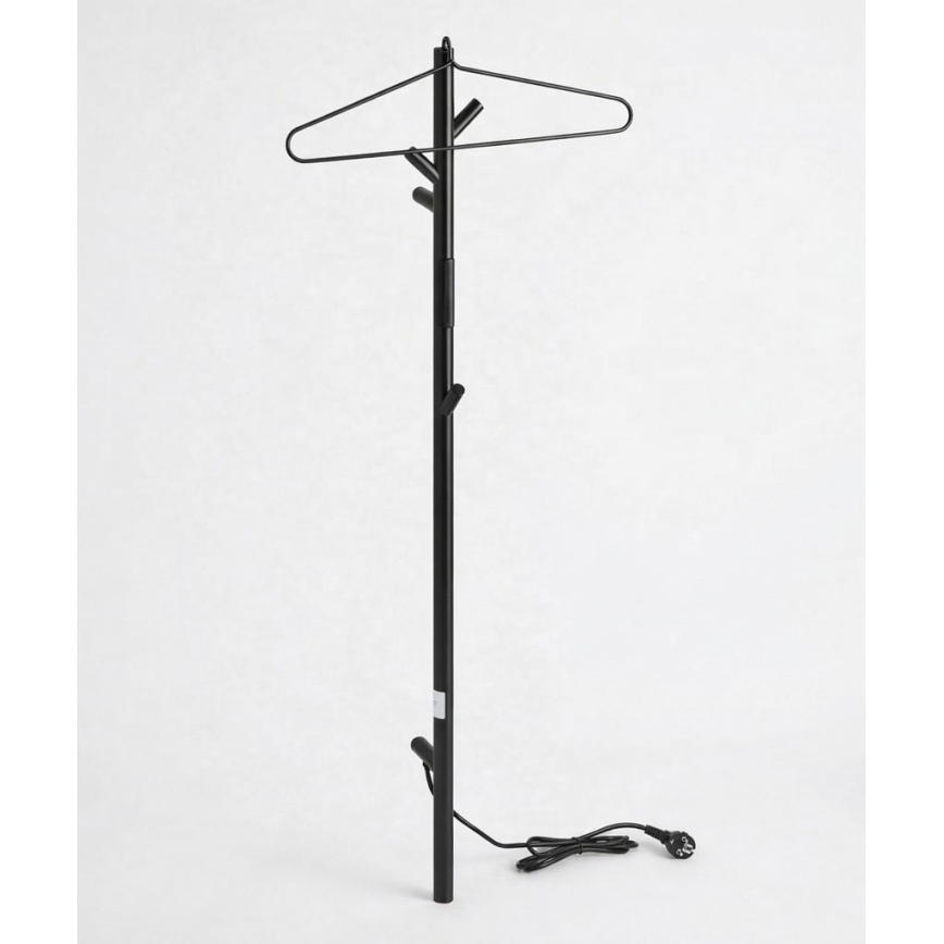 Halterung für elektrischen Handtuchwärmer 45x12,2 cm schwarz