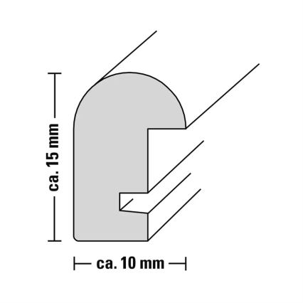 Hama - Cornice  10x15 cm marrone
