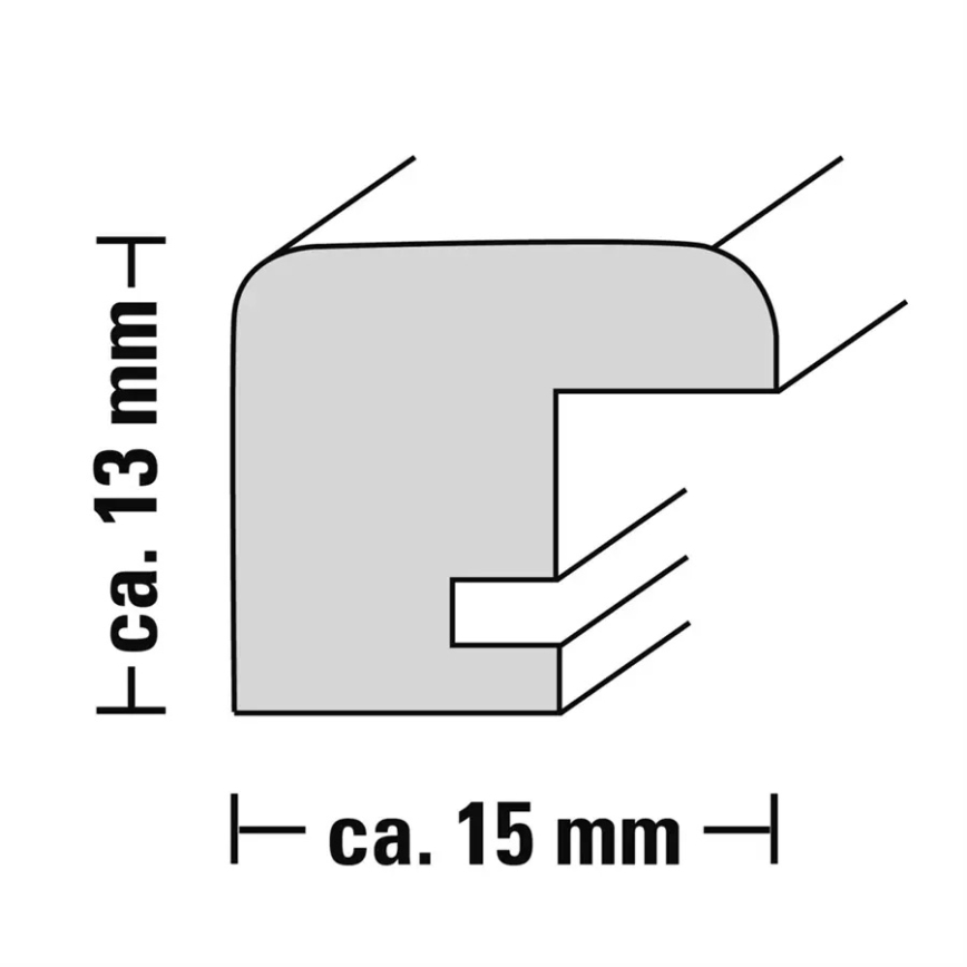 Hama – Fotorahmen 13x18 cm schwarz
