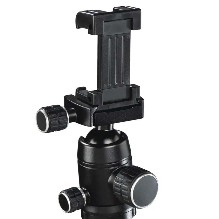 Hama - LED Lumière à intensité variable pour téléphones, appareils photo et caméras LED/5,5W/2xAA