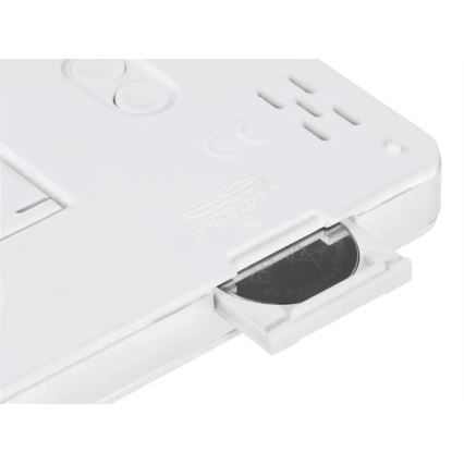Hama - Thermomètre d'intérieur avec hygromètre 1xCR2025 blanc
