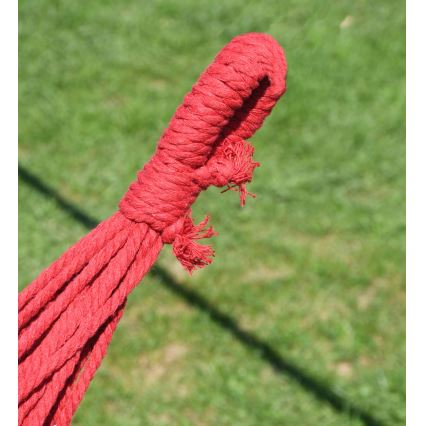 Hamac 200x100 cm rouge/jaune