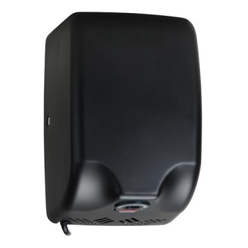 Handtrockner 17,3x25,5 cm Edelstahl/schwarz