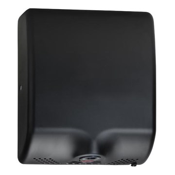 Handtrockner 29x32,5 cm Edelstahl/schwarz