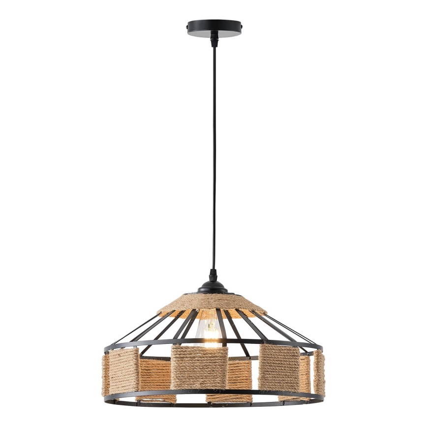 Hängeleuchte 1xE27/15W/230V beige
