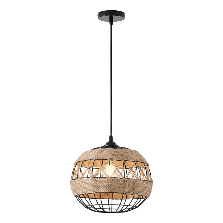 Hängeleuchte 1xE27/15W/230V beige