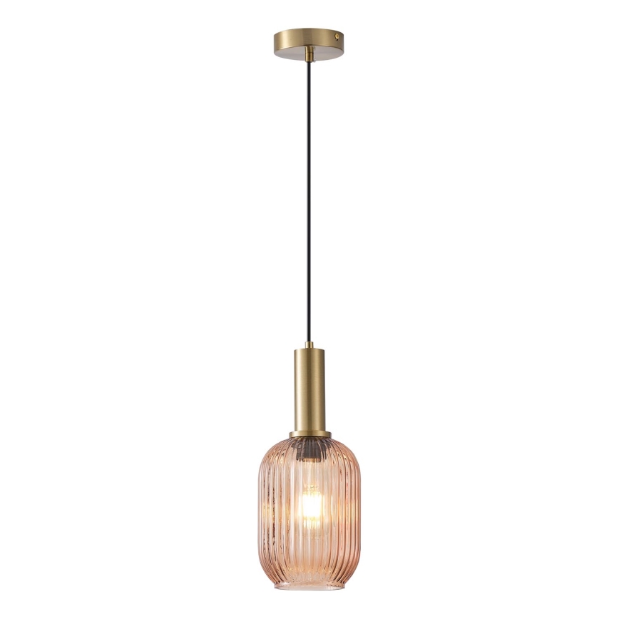Hängeleuchte 1xE27/15W/230V braun pr. 13 cm