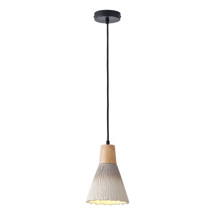 Hängeleuchte 1xE27/15W/230V cremefarben