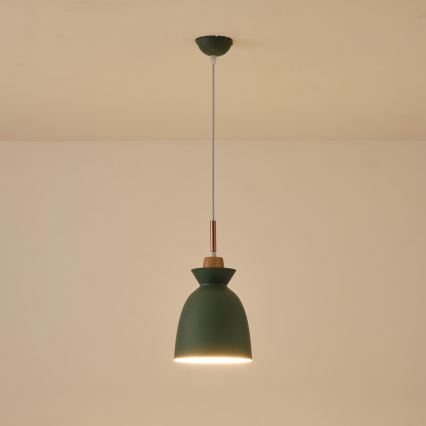 Hängeleuchte 1xE27/15W/230V grün pr. 19,5 cm