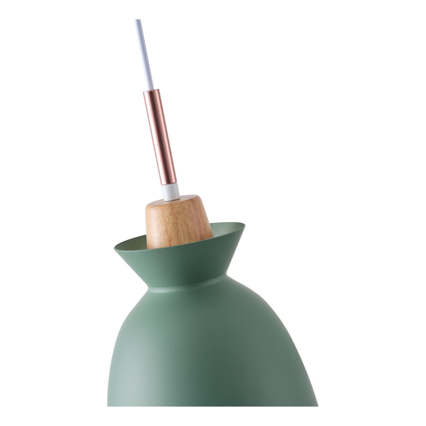 Hängeleuchte 1xE27/15W/230V grün pr. 19,5 cm