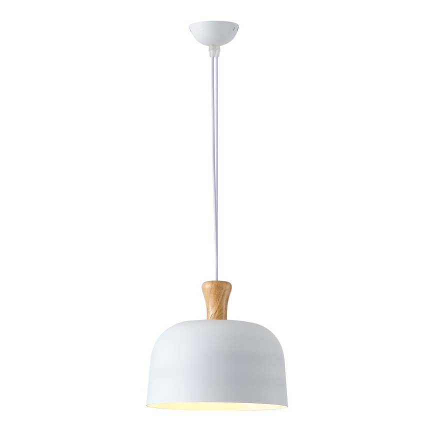 Hängeleuchte 1xE27/15W/230V weiß pr. 27 cm