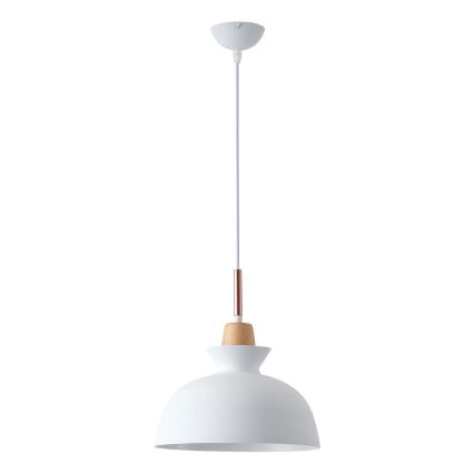 Hängeleuchte 1xE27/15W/230V weiß pr. 28 cm
