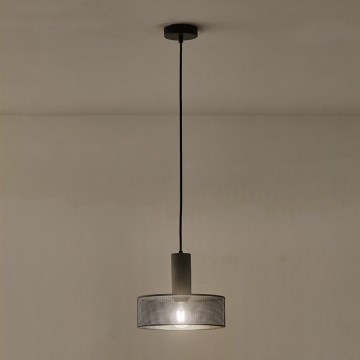 Hängeleuchte 1xE27/40W/230V schwarz