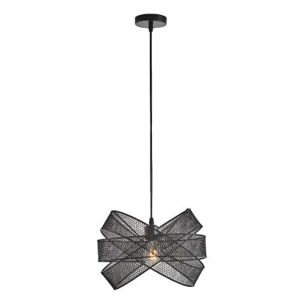 Hängeleuchte 1xE27/40W/230V schwarz