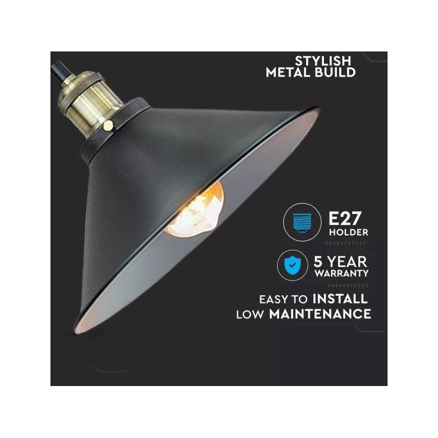 Hängeleuchte 1xE27/60W/230V