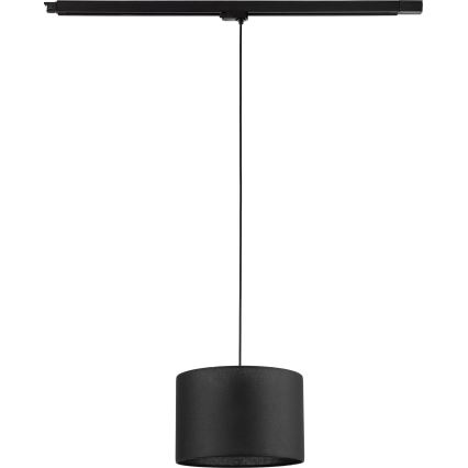 Hängeleuchte für 3-Phasen-Schienensystem TRACER 1xE27/15W/230V d 30 cm schwarz
