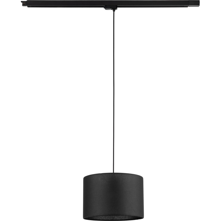 Hängeleuchte für 3-Phasen-Schienensystem TRACER 1xE27/15W/230V d 30 cm schwarz