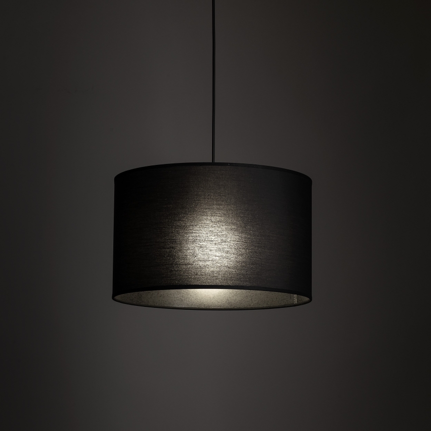 Hängeleuchte für 3-Phasen-Schienensystem TRACER 1xE27/15W/230V d 38 cm schwarz
