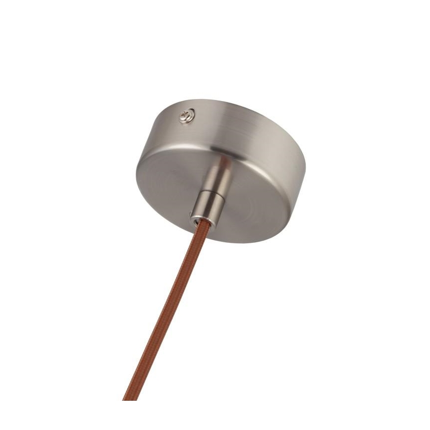 Hängeleuchte am Kabel 1xGU10/10W/230V Ø 11 cm massiv/Esche