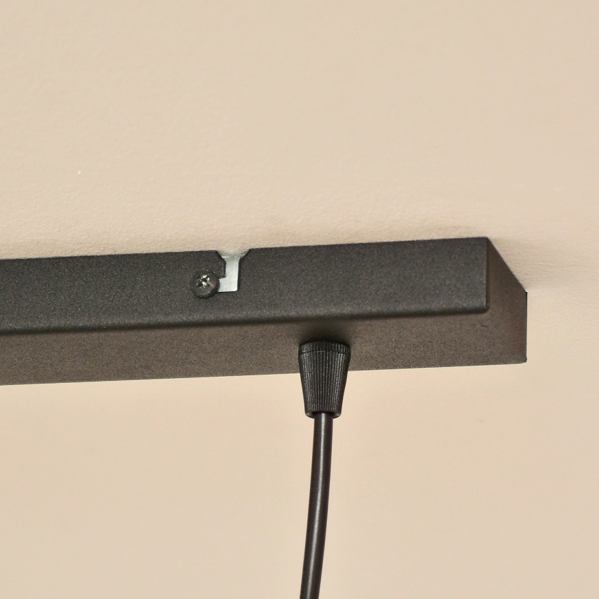 Hängeleuchte an Kabel ALBA 2xE27/15W/230V grau