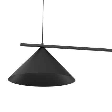 Hängeleuchte an Kabel CAPITAL 2xGX53/15W/230V schwarz
