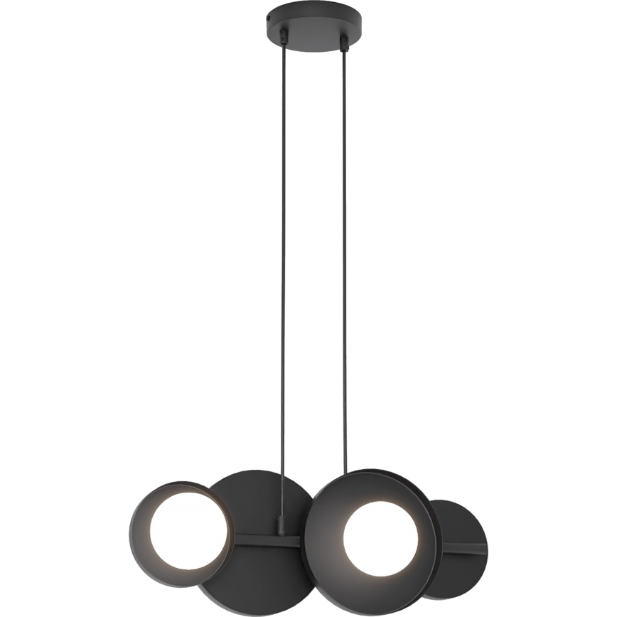 Hängeleuchte an Kabel Modell 4xG9/8W/230V schwarz