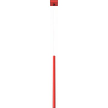 Hängeleuchte an Kabel PASTELO 1xG9/8W/230V rot