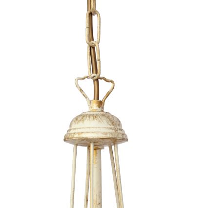 Hängeleuchte an Kette MALBO 3xE27/15W/230V beige