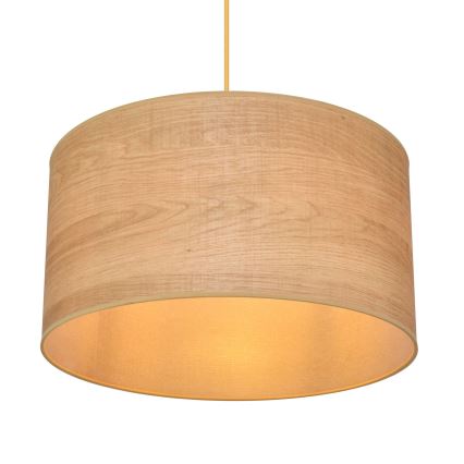 Hängeleuchte an Schnur ALBA 1xE27/15W/230V d 45 cm braun