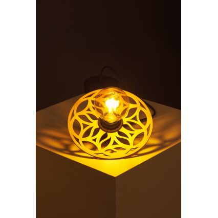 Hängeleuchte an Schnur FALCO 1xE27/60W/230V d 20 cm beige