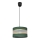 Hängeleuchte an Schnur HELEN 1xE27/15W/230V d 25 cm grün/golden
