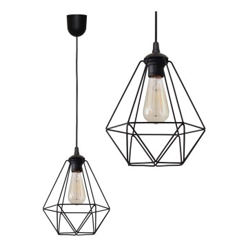 Hängeleuchte an Schnur KARO 1xE27/15W/230V