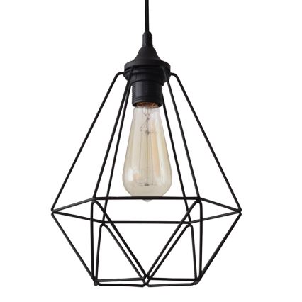 Hängeleuchte an Schnur KARO 1xE27/15W/230V
