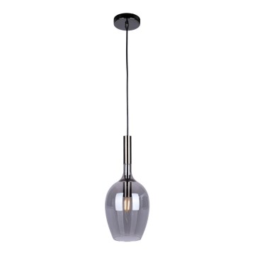 Hängeleuchte an Schnur LUGANO 1xE14/40W/230V grau