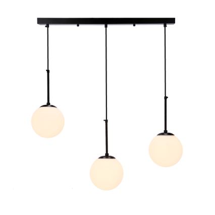 Hängeleuchte an Schnur POMPEI 3xE27/40W/230V schwarz