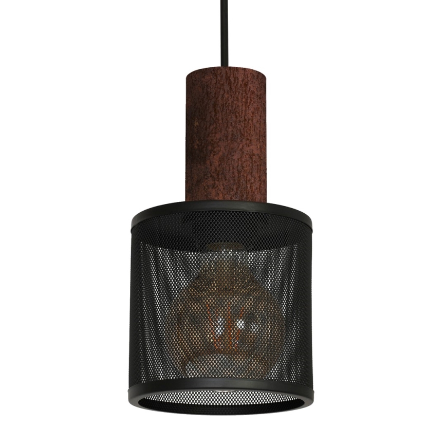 Hängeleuchte ARES BLACK 1xE27/60W/230V