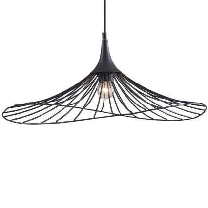 Hängeleuchte ARIELLE 1xE27/20W/230V d 50 cm schwarz