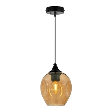 Hängeleuchte ASPA 1xE27/40W/230V schwarz