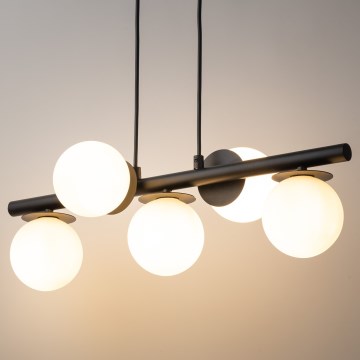 Hängeleuchte AVOLA 5xG9/12W/230V schwarz
