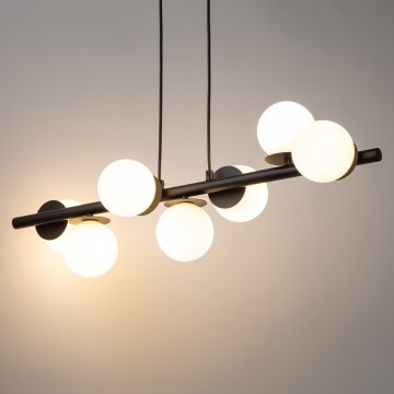 Hängeleuchte AVOLA 7xG9/12W/230V schwarz