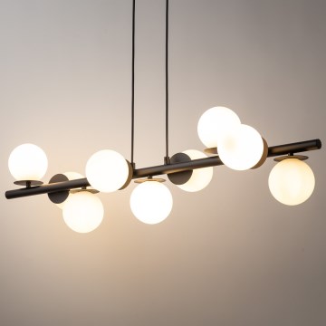 Hängeleuchte AVOLA 9xG9/12W/230V schwarz