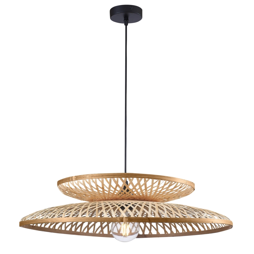 Hängeleuchte BALI 1xE27/20W/230V d 60 cm Bambus