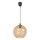 Hängeleuchte BALL 1xE27/60W/230V d 25 cm beige
