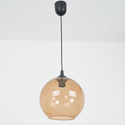 Hängeleuchte BALL 1xE27/60W/230V d 25 cm beige