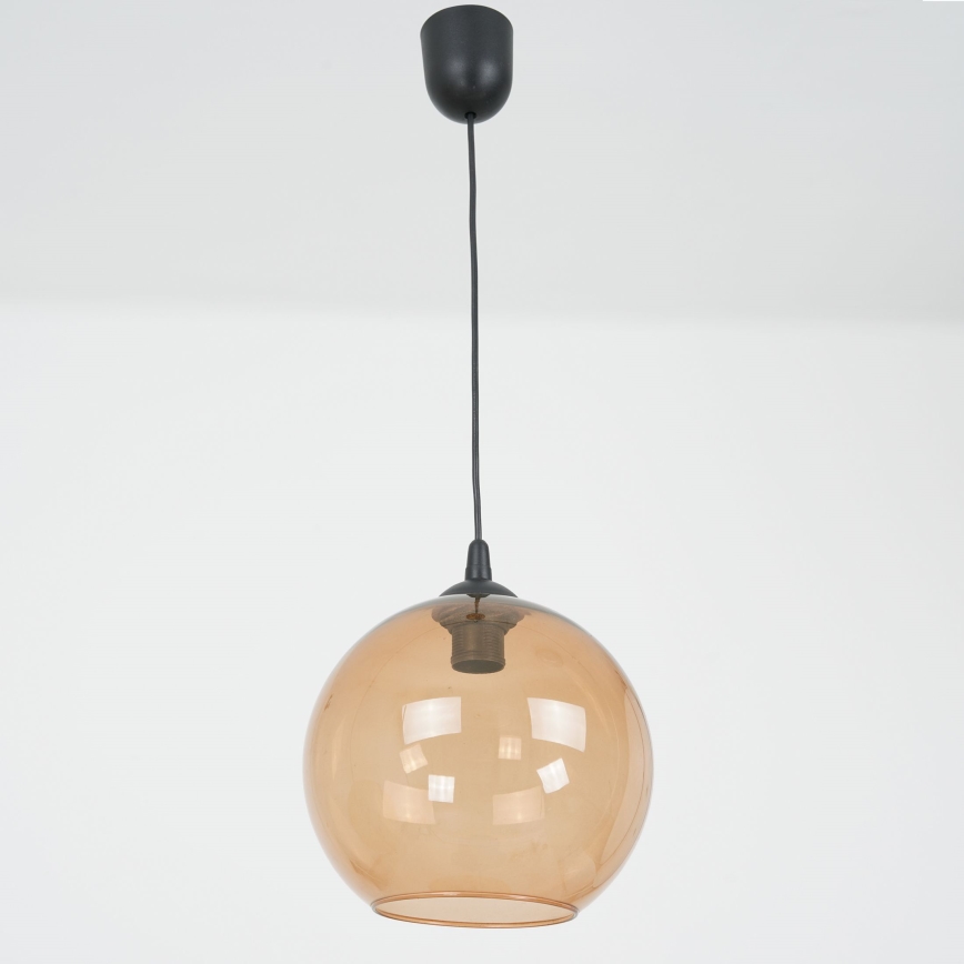 Hängeleuchte BALL 1xE27/60W/230V d 25 cm beige