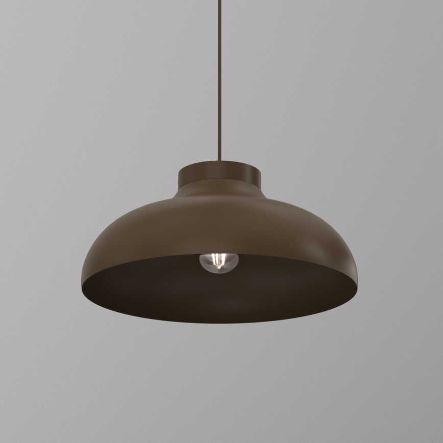 Hängeleuchte BASCA 1x E27/15W/230V braun