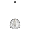 Hängeleuchte BELL 1xG9/12W/230V d 33 cm schwarz/golden