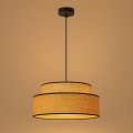 Hängeleuchte BOHO 1xE27/60W/230V d 40 cm beige