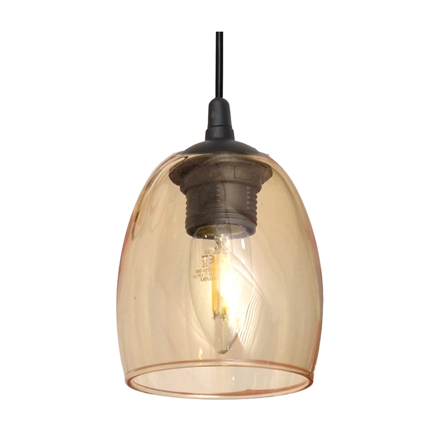 Hängeleuchte BRILLANT 3xE27/15W/230V beige